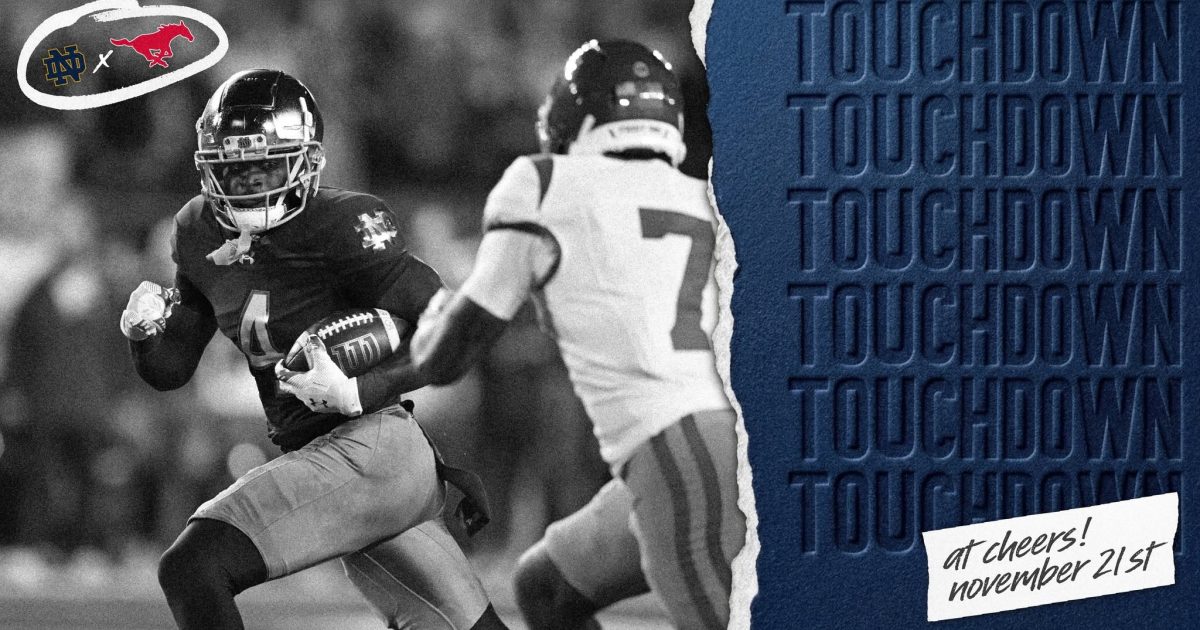 Touchdown at Cheers: Notre Dame vs. SMU