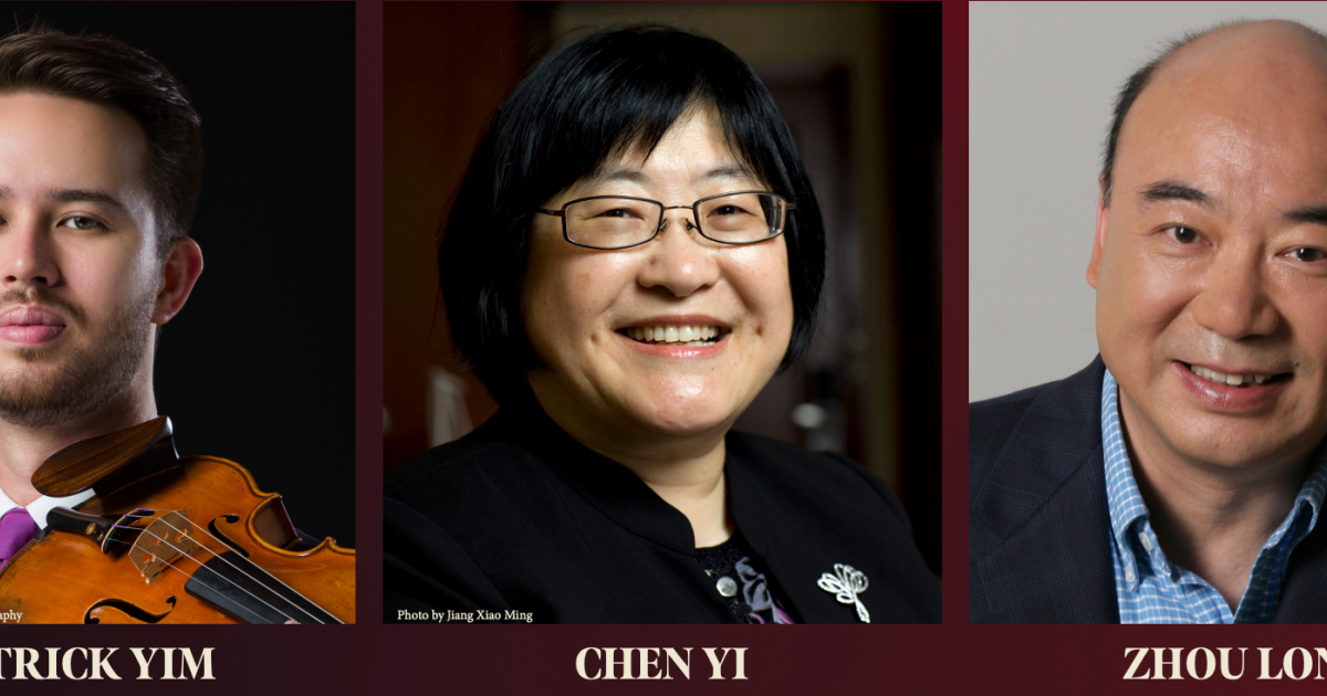 Three Tang Poems: Patrick Yim, Chen Yi & Zhou Long
