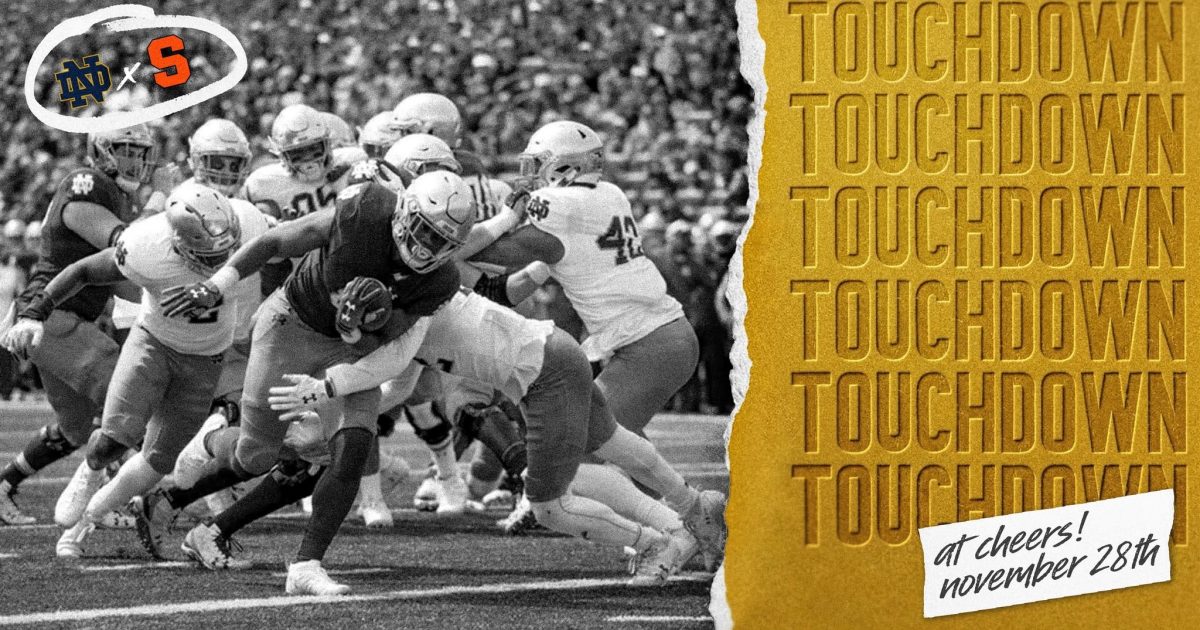 Notre Dame vs. Syracuse Watch Party at Cheers