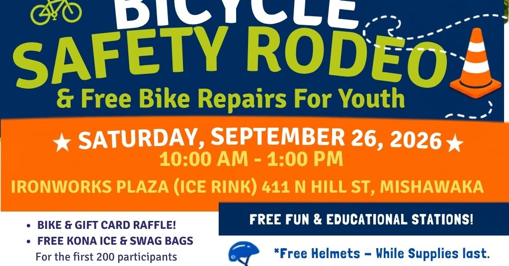 Free Bicycle Safety Rodeo, Bike Repairs & Bike Raffle