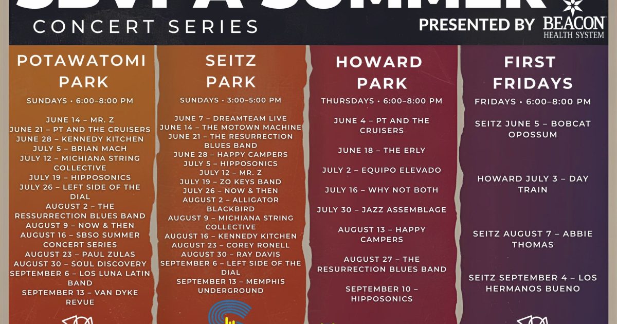 Potawatomi Park Summer Concert: SBSO Summer Concert Series