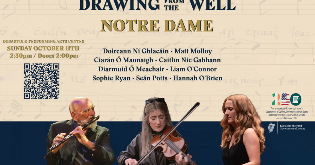 Drawing From the Well: An Irish Traditional Music Concert